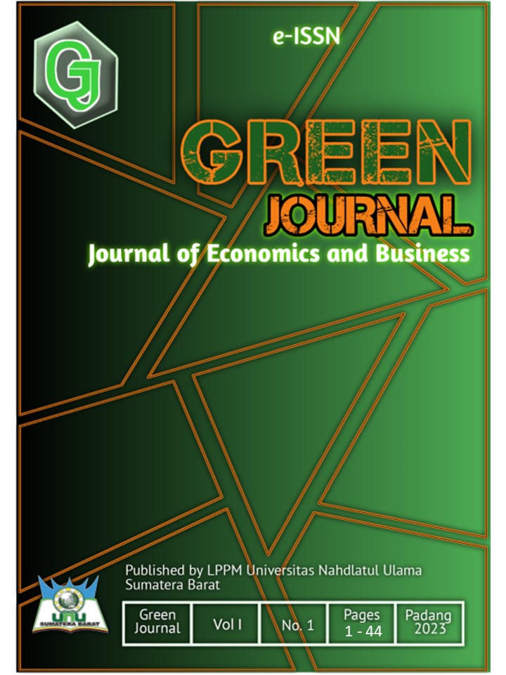 					View Vol. 4 No. 1 (2026): GREEN Journal: Economics and Business
				